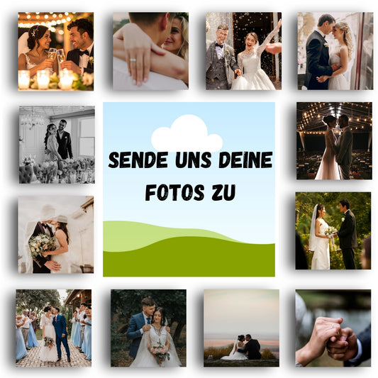 Kühlschrankmagnet mit deinem eigenen Foto 50mm x 50mm