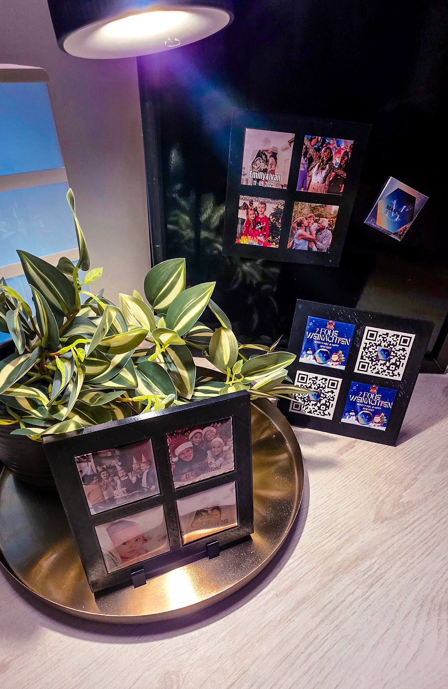 Magnetischer Fotorahmen – 4-in-1 Set für unvergessliche Momente