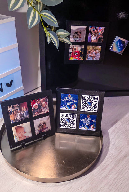 Magnetischer Fotorahmen – 4-in-1 Set für unvergessliche Momente