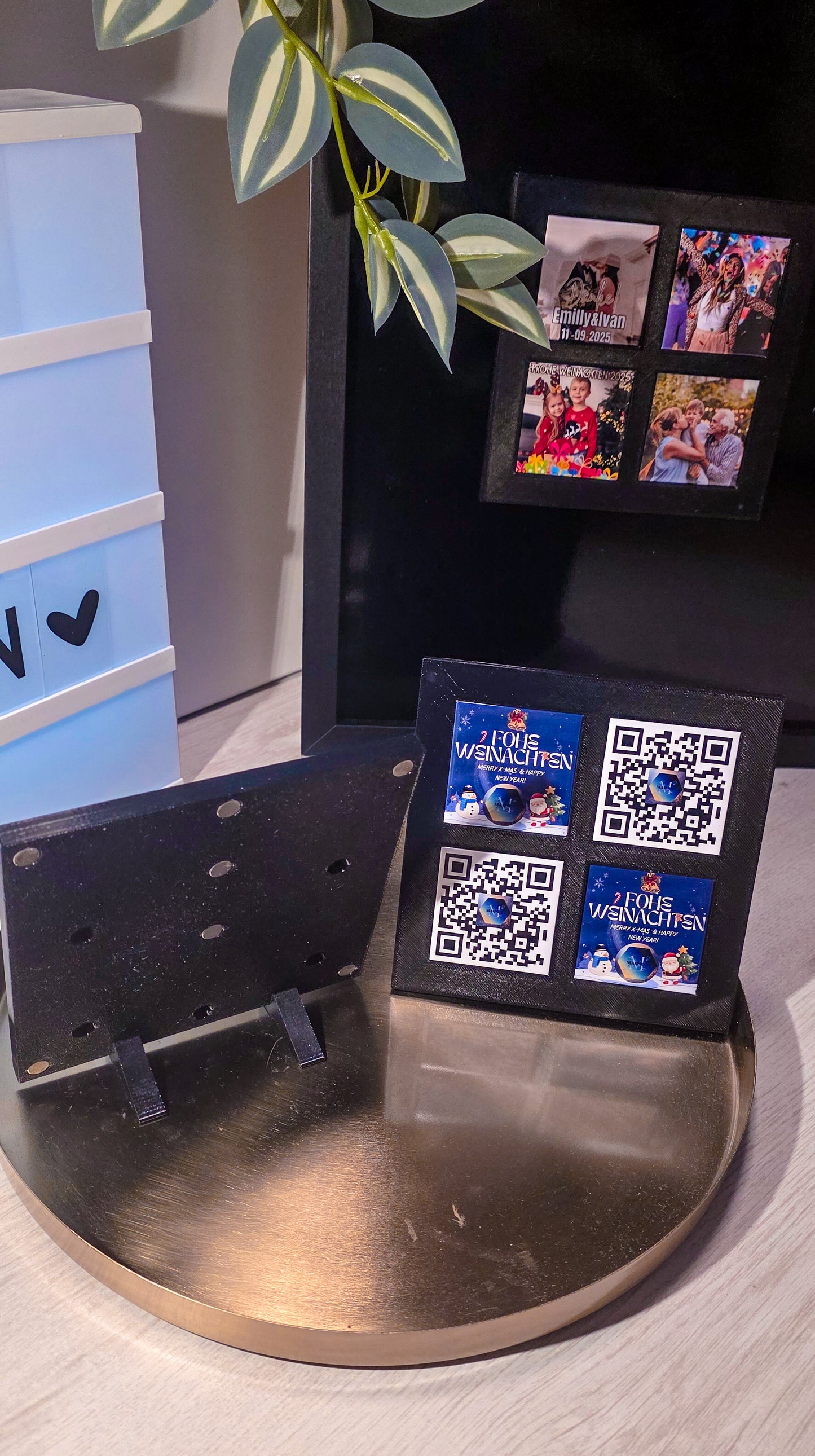 Magnetischer Fotorahmen – 4-in-1 Set für unvergessliche Momente