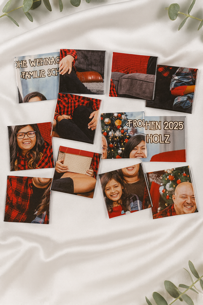 Personalisierte Fotopuzzles – 12 Teile voller Liebe & Erinnerungen