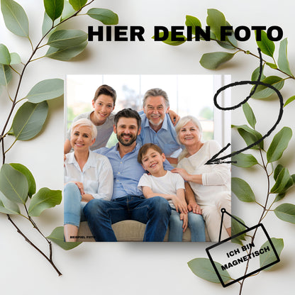 Kühlschrankmagnet mit deinem eigenen Foto 50mm x 50mm