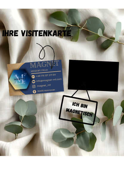 Magnetische Visitenkarten – Informationen, die immer sichtbar bleiben