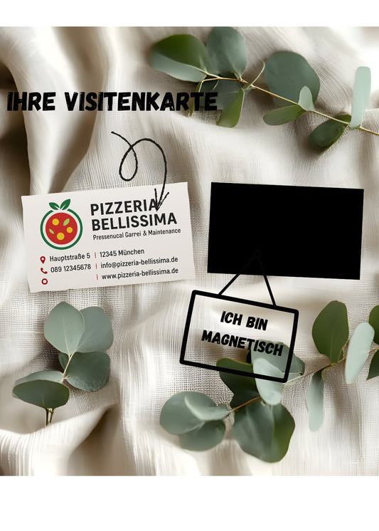 Magnetische Visitenkarten – Informationen, die immer sichtbar bleiben