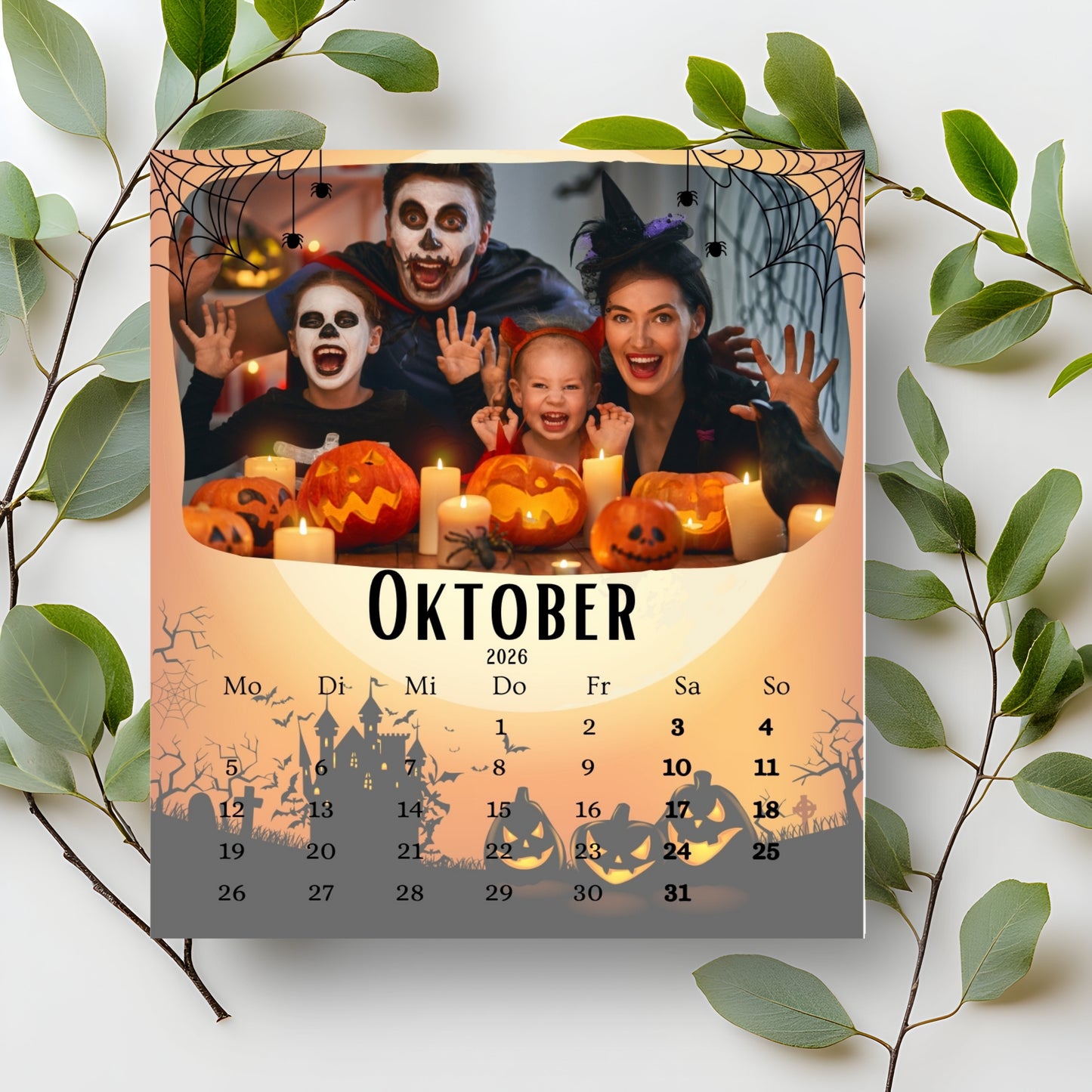 Magnetischer Monatskalender – 12 Magnetkarten. Jeder Monat ein Highlight