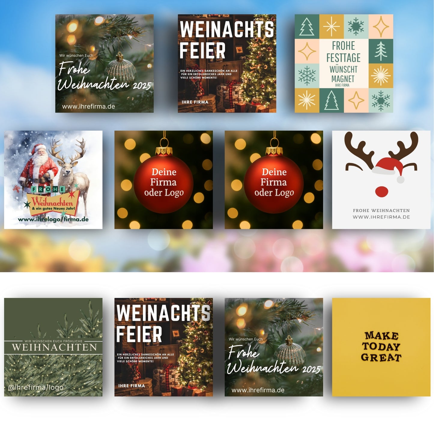 Personalisierter Event-Magnet