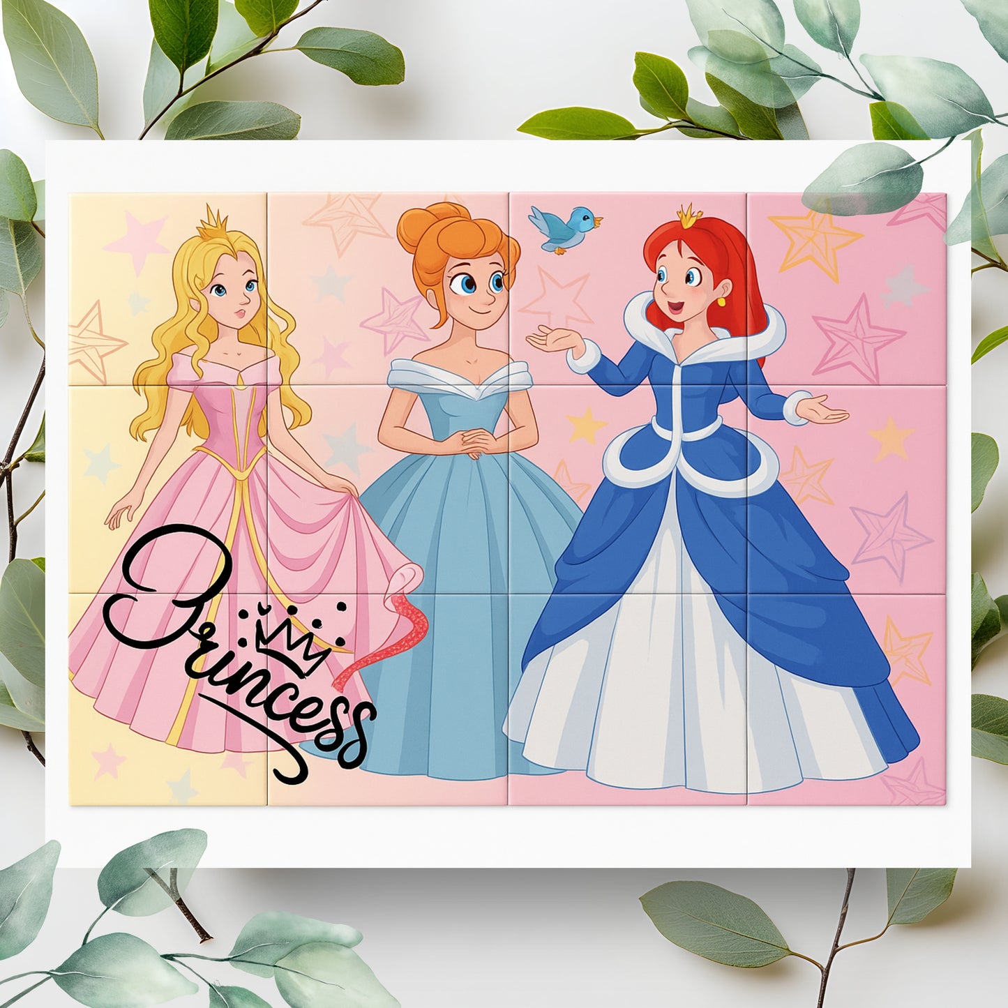 Personalisierte Prinzessinnen-Fotopuzzles – 12 magische Teile voller Zauber, Liebe & unvergesslicher Erinnerungen!