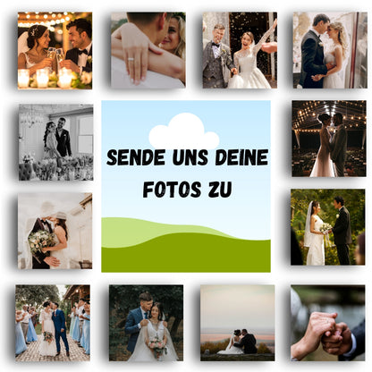 Kühlschrankmagnet mit deinem eigenen Foto 50mm x 50mm