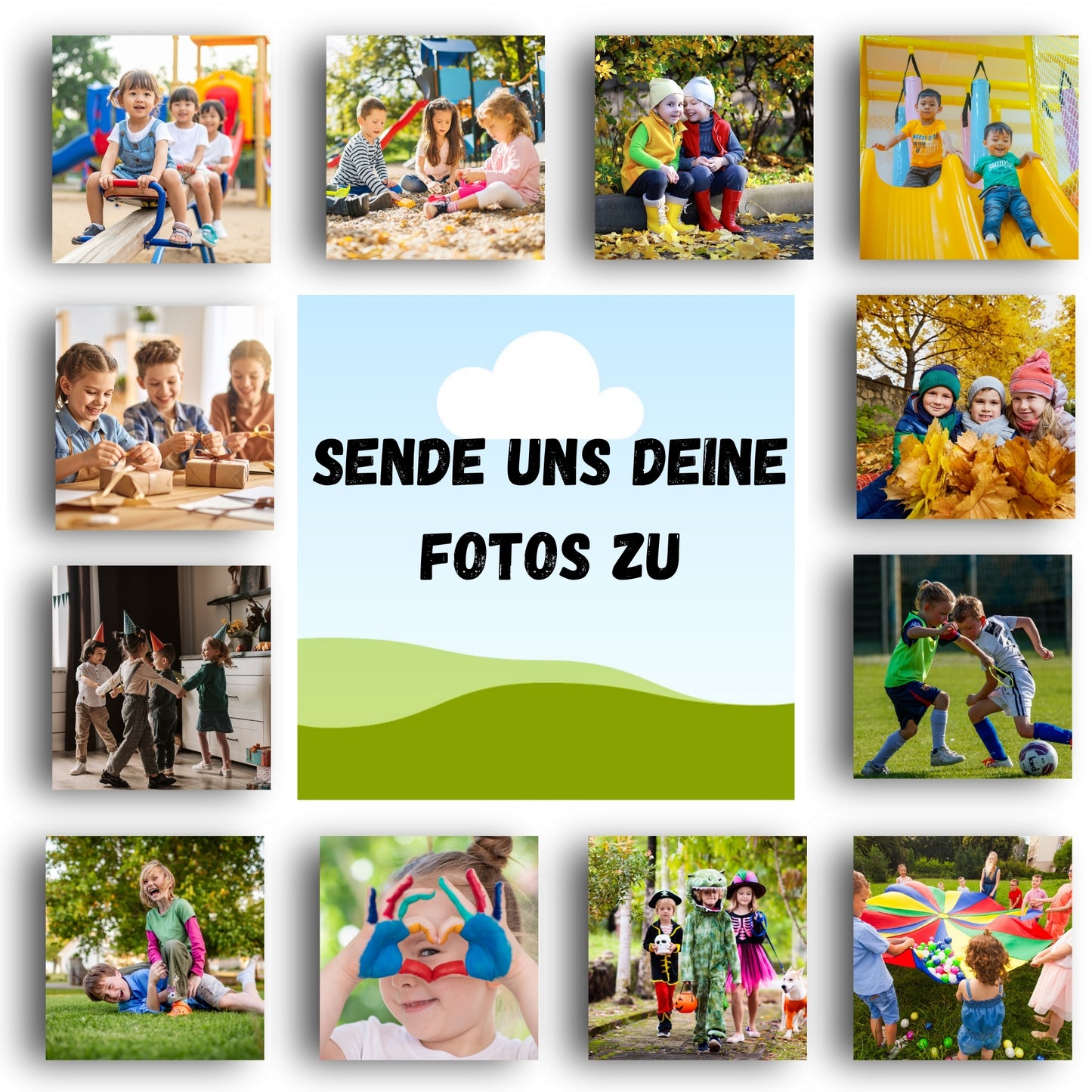 Kühlschrankmagnet mit deinem eigenen Foto 50mm x 50mm