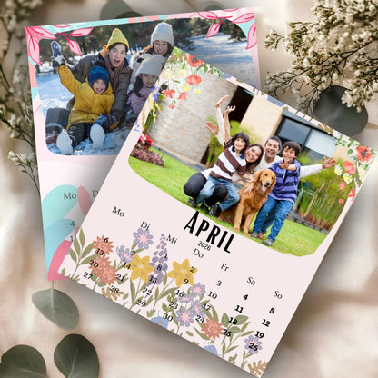 Magnetischer Monatskalender – 12 Magnetkarten. Jeder Monat ein Highlight